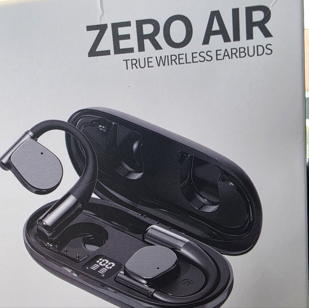 True AI Wireless Earbuds/Black & Silver